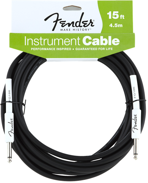 Fender Performance Series 15' Instrument Cable