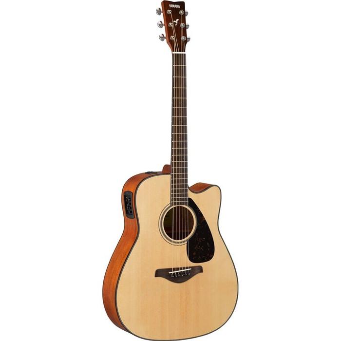 Yamaha FGX800C Acoustic Electric Guitar Rental, Full Size 4/4 - Student Deluxe
