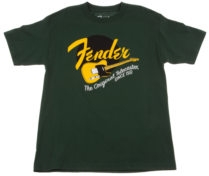 Fender Original Tele T-Shirt, Green, Large