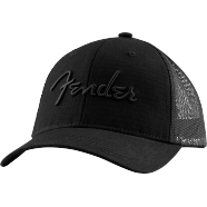 On-Sale! Fender® Snap Back Pick Holder Hat, Black