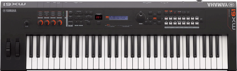 Yamaha MX61 61 Key Music Synthesizer Black MX61BK - All You Need Music