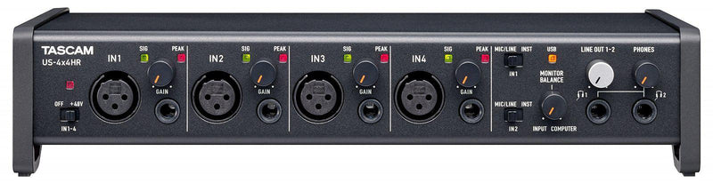 Tascam 4-in / 4-out USB-C Audio Interface