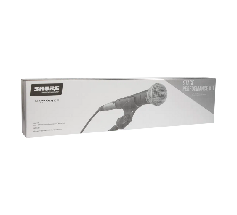 Shure Stage Performance Kit with SM58 Microphone