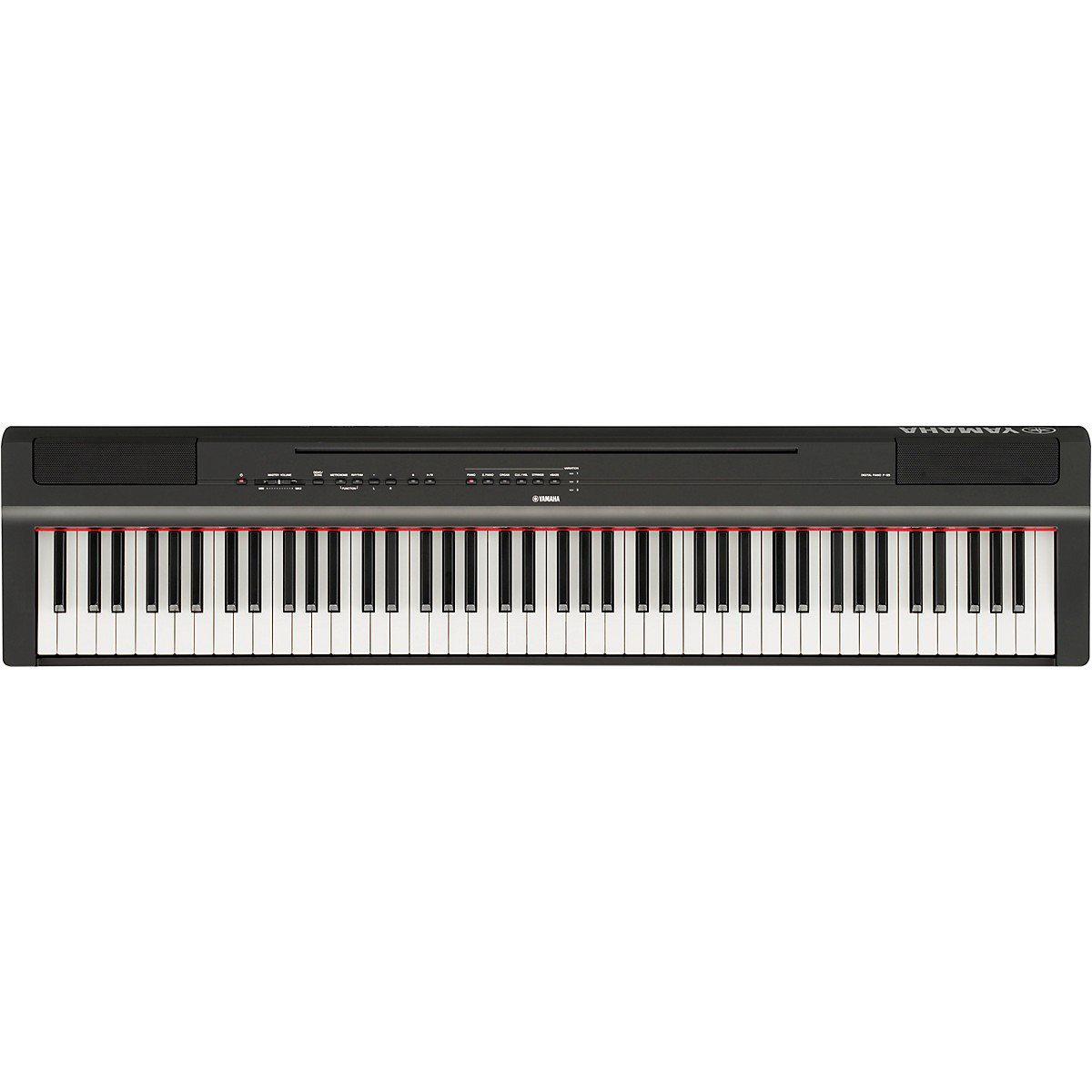 Location de piano numérique Yamaha P125, 88 touches - Étudiant Deluxe
