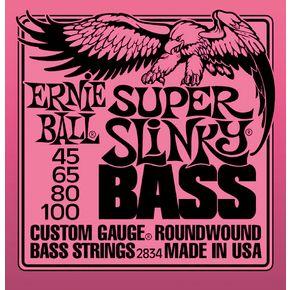 Ernie Ball 2834 Super Slinky Round Wound Bass Strings