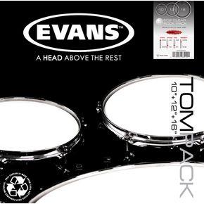 Evans G1 Clear Standard Tom Pack