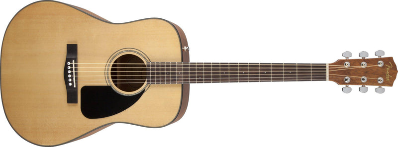 Fender CD-60 V3 Dreadnought Acoustic Guitar with Case, Natural