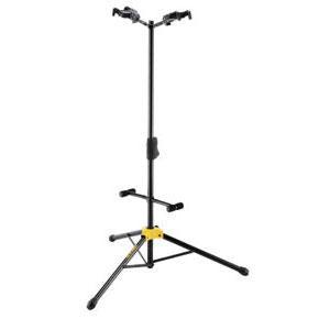 Hercules Foldable Double Hanging Guitar Stand with Auto Grip System