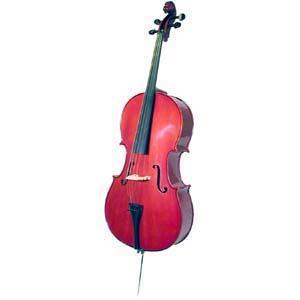 Menzel Solid Top Cello Outfit - 4/4
