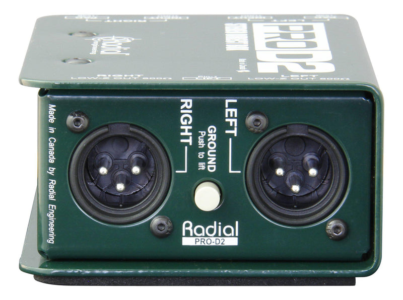 Radial Pro D2 Stereo Passive DI