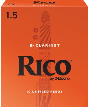 Rico Bb Clarinet Reeds Box of 10