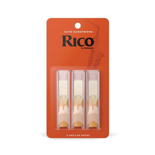 Rico Alto Sax Reeds, Strength 3, 3-Pack
