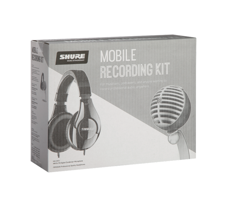Shure Mobile Recording Kit
