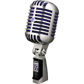 Shure Super 55 Deluxe Vocal Microphone | Pro Audio Microphones