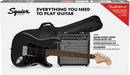 Squier Affinity Series Stratocaster HSS Pack, Laurel Fingerboard, Charcoal Frost Metallic