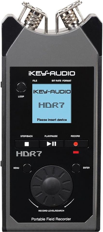 USED IKEY-AUDIO HDR7 PORTABLE FIELD RECORDER