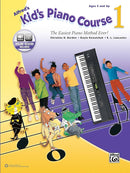 Cours de piano pour enfants d'Alfred 1 - Livre et audio en ligne 