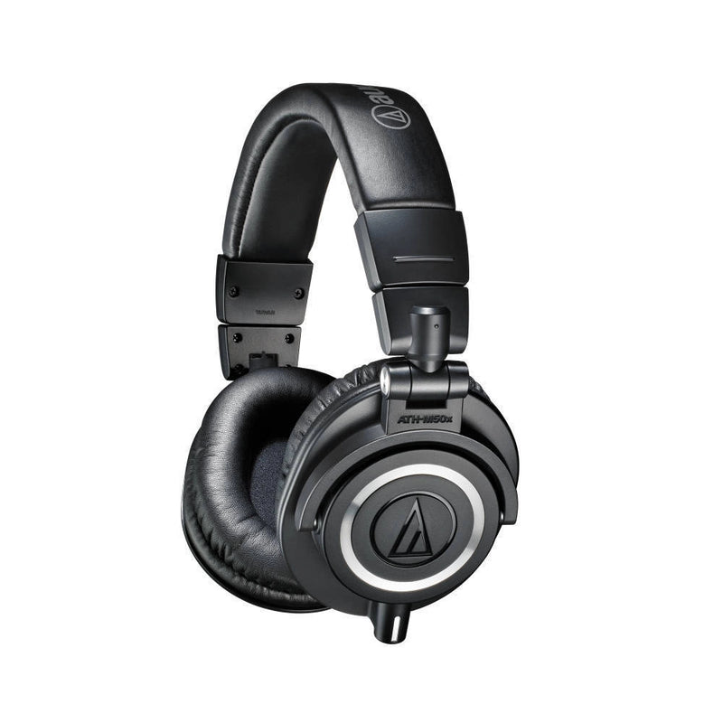 Audio-Technica ATH-M50X ATH-M50x Professional Closed Back Monitor Headphones - Black