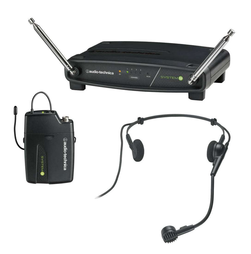 Système sans fil VHF Audio-Technica ATW-901A/H System 9 avec microphone à oreille 