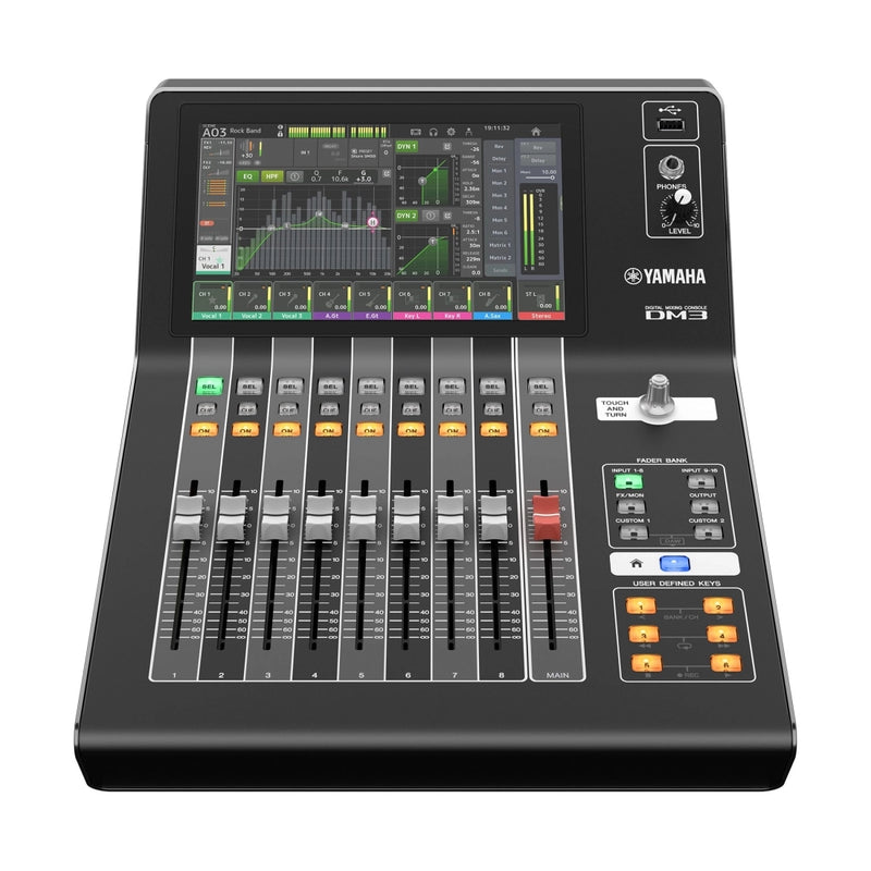 Yamaha Dm3 Yamaha Dm3 22-Channel Digital Mixer With Dante
