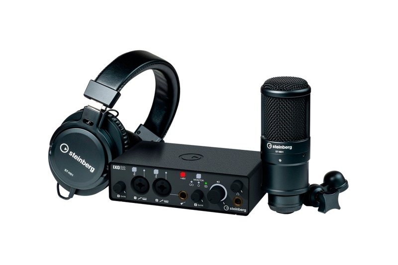 Steinberg IXO22 USB-C Audio Interface - Recording Pack