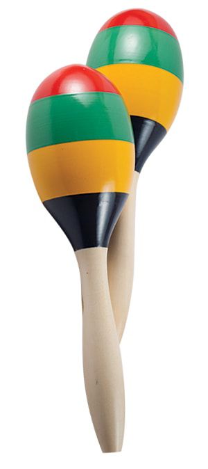 Mano Percussion Maracas Tricolor