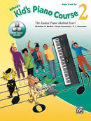 Cours de piano pour enfants d'Alfred 2 - Livre et audio en ligne 