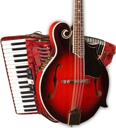 Buy folk instruments in Canada. Ukulele, Mandolin, Banjos and more. Online Music Store. Shop Online. Free Shipping in Canada!