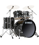 Yamaha Stage Custom Birch 5-Piece Drum Kit (20,10,12,14,SD, TH) with Hardware - Raven Black