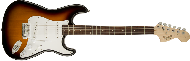 Serfinity Schier Stratocaster Stratocaster Guitare électrique, Touche de palissandre, Sunburst brun
