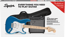 SQUIER AFFINITY SERIES™ STRATOCASTER® HSS PACK Maple Fingerboard, Lake Placid Blue, Gig Bag, 15G - 120V