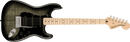 Squier Affinity Series Stratocaster Electric Guitar, FMT HSS, Black Burst