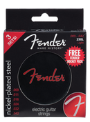 Fender Hockey Puck Electric Guitar Strings, 3 Pack