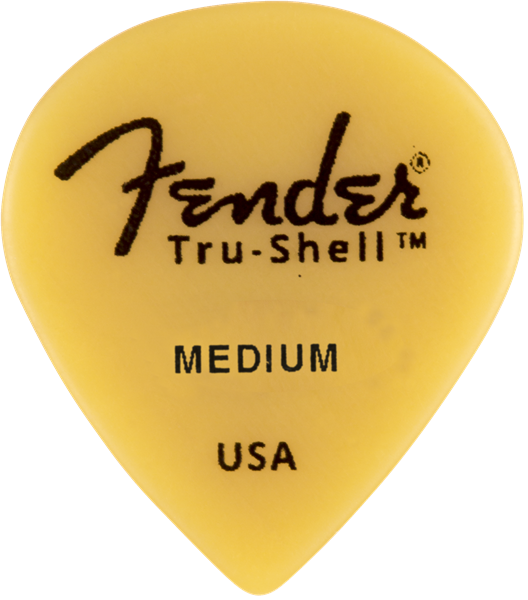 Fender Tru-Shell 551 Shape Casein Pics, Medium