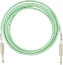 Fender Original Series 10' Instrument Cable, Seafoam Green