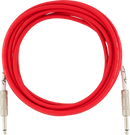 Fender Original Series 15' Instrument Cable, Fiesta Red