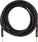 Fender Professional Series Instrument Cable, Straight/Straight, 25', Black