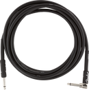 Fender Professional Series Instrument Cable, Straight-Angle, 10', Black