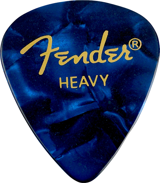 Fender 351 Shape Premium Celluloid Picks, Heavy, 12-Pack