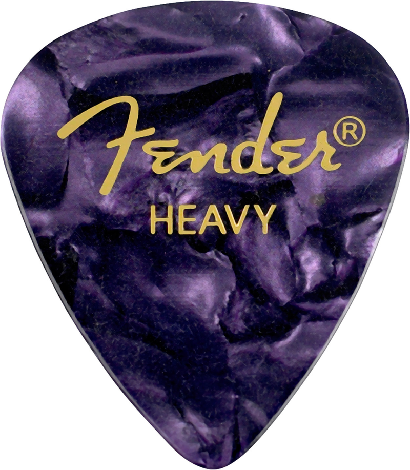 Fender 351 Shape Premium Celluloid Picks, Heavy, 12-Pack