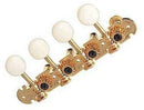 Profile J205GD Mandolin Machine Head Set - Pearloid Button
