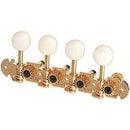 Profile J205GD Mandolin Machine Head Set - Pearloid Button