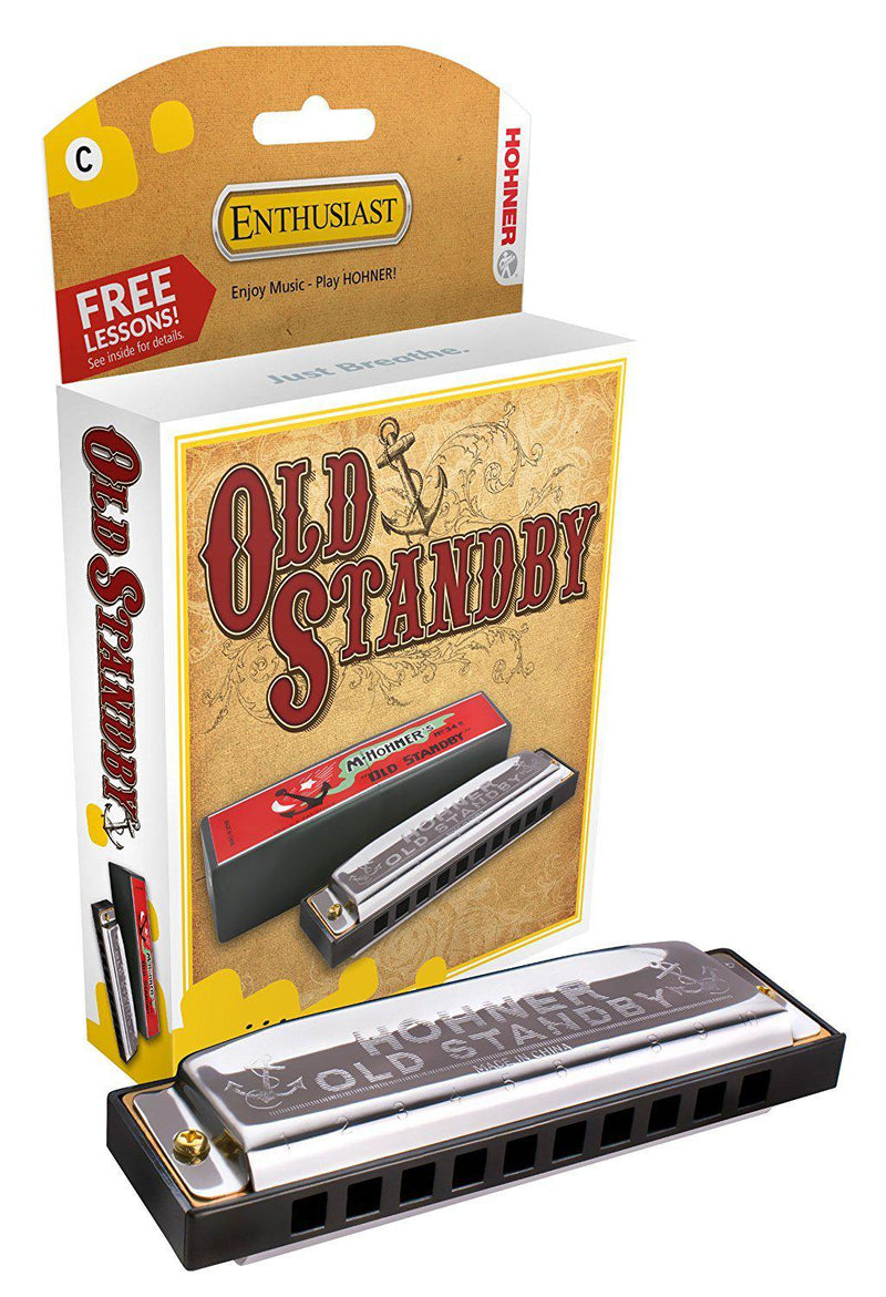 Hohner Old Standby Harmonica, Key of A
