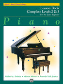 Alfred Piano Library, For the later beginner - Lesson Book Complete 2 & 3