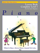 Alfred Piano Library, For the later beginner - Lesson Book Complete 1 (1A/1B)