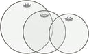 Remo Ambassador Clear Tom Drumhead Pack - 12", 13" & 16"