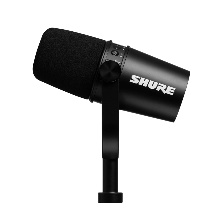 Microphone de podcast MV7 UB7 Shure MV7, noir