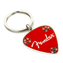 Fender Red Pick Keychain