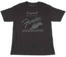 Fender Original Strat T-Shirt, Charcoal, XL