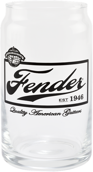 Fender 16oz Beer Can Glasses